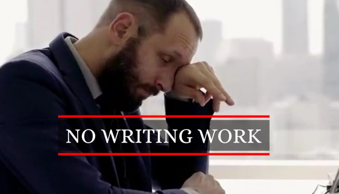 No writing work No writing work