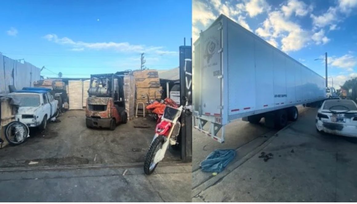 LA 8 arrested 2 $1.4 Million Loot Stash Busted: Cops Find Computers, Cars, Guns, and Even Meth in LA Warehouse