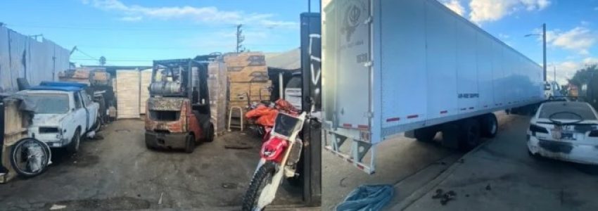 $1.4 Million Loot Stash Busted: Cops Find Computers, Cars, Guns, and Even Meth in LA Warehouse